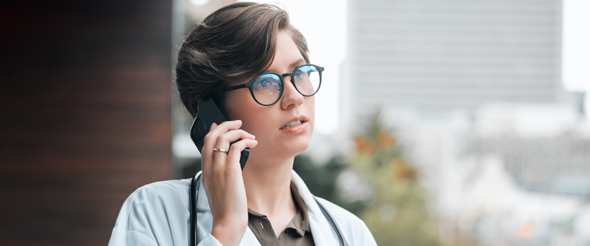Woman on Phone